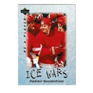 Upper Deck Be A Player Ice Wars Vladimir Konstantinov Hockey Trading Card